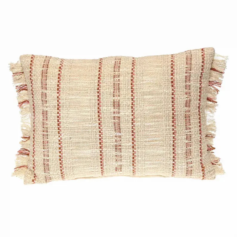 Parkland Collection Transitional Stripes Rectangle 14" x 20" Pillow Parkland Collection