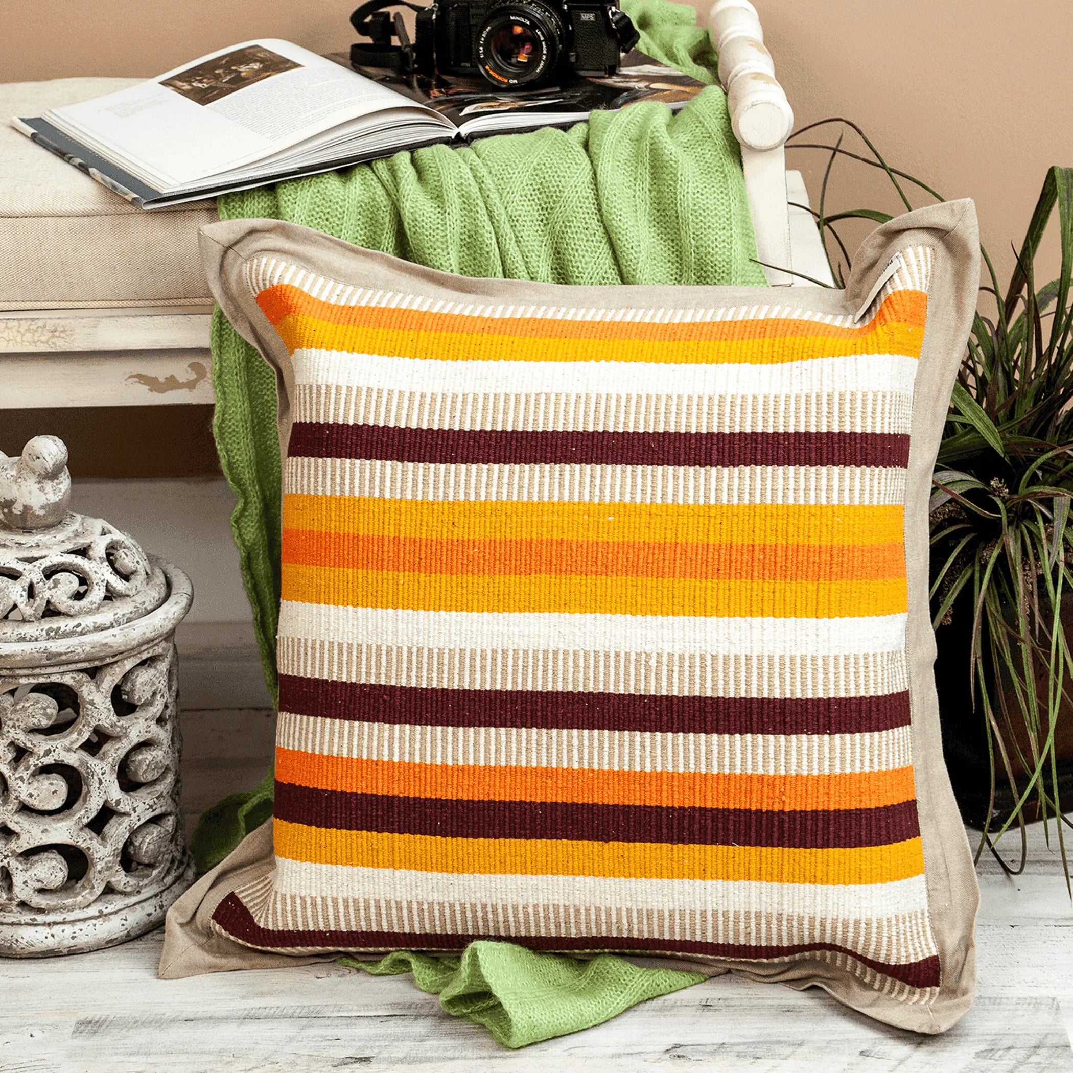 Parkland Collection Urbana Multicolor Throw Pillow Parkland Collection