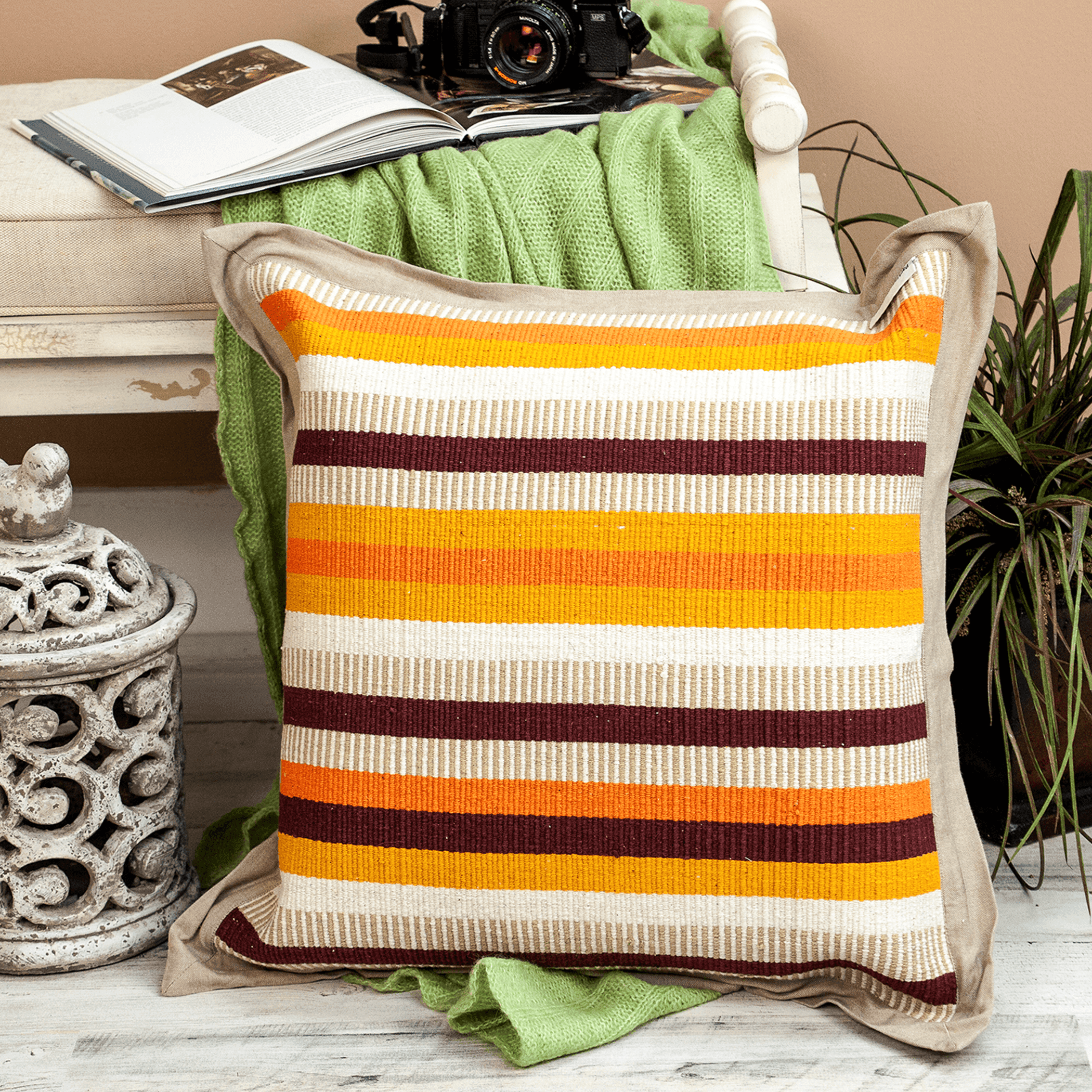 Parkland Collection Urbana Multicolor Throw Pillow Parkland Collection