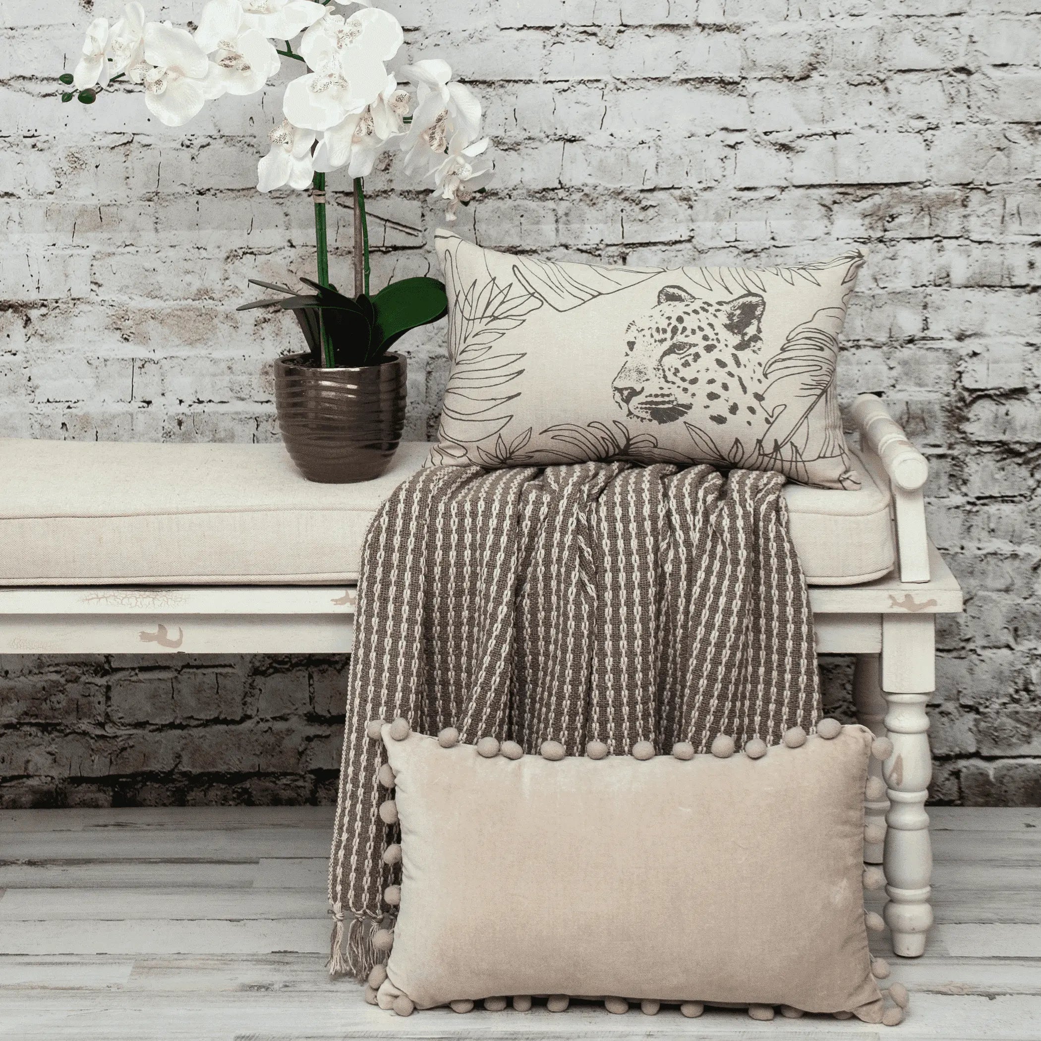 Parkland Collection Ursula Transitional Throw Pillow Parkland Collection