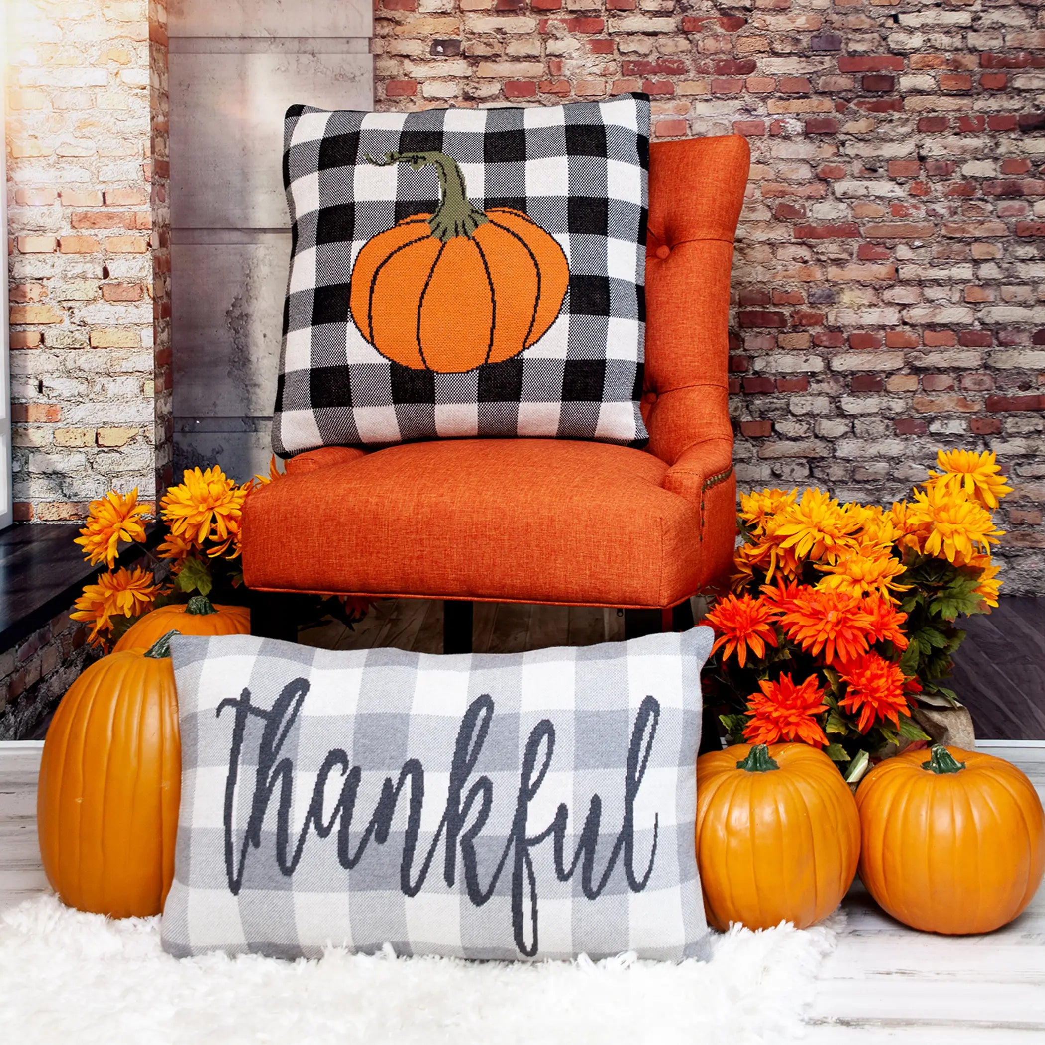 Parkland Collection _Thankful Transitional Throw Pillow Parkland Collection