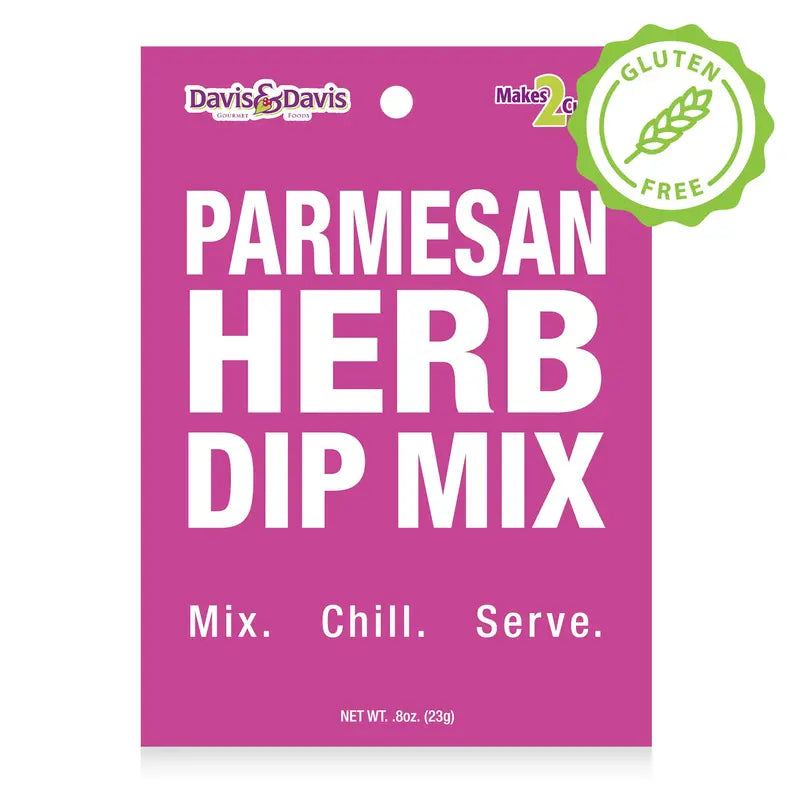 Parmesan Herb Dip Mix Davis & Davis Gourmet Foods