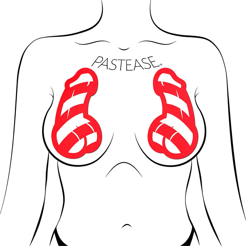 Pastease Candy Cane Penises Pastease