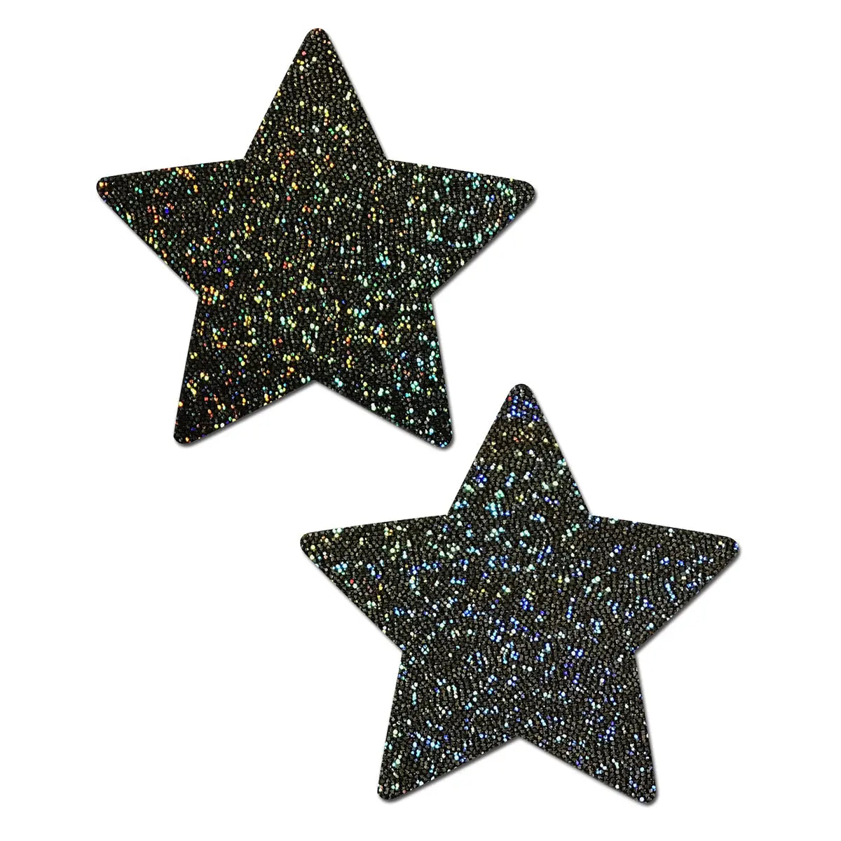 Pastease Stars Black Glitter Pastease