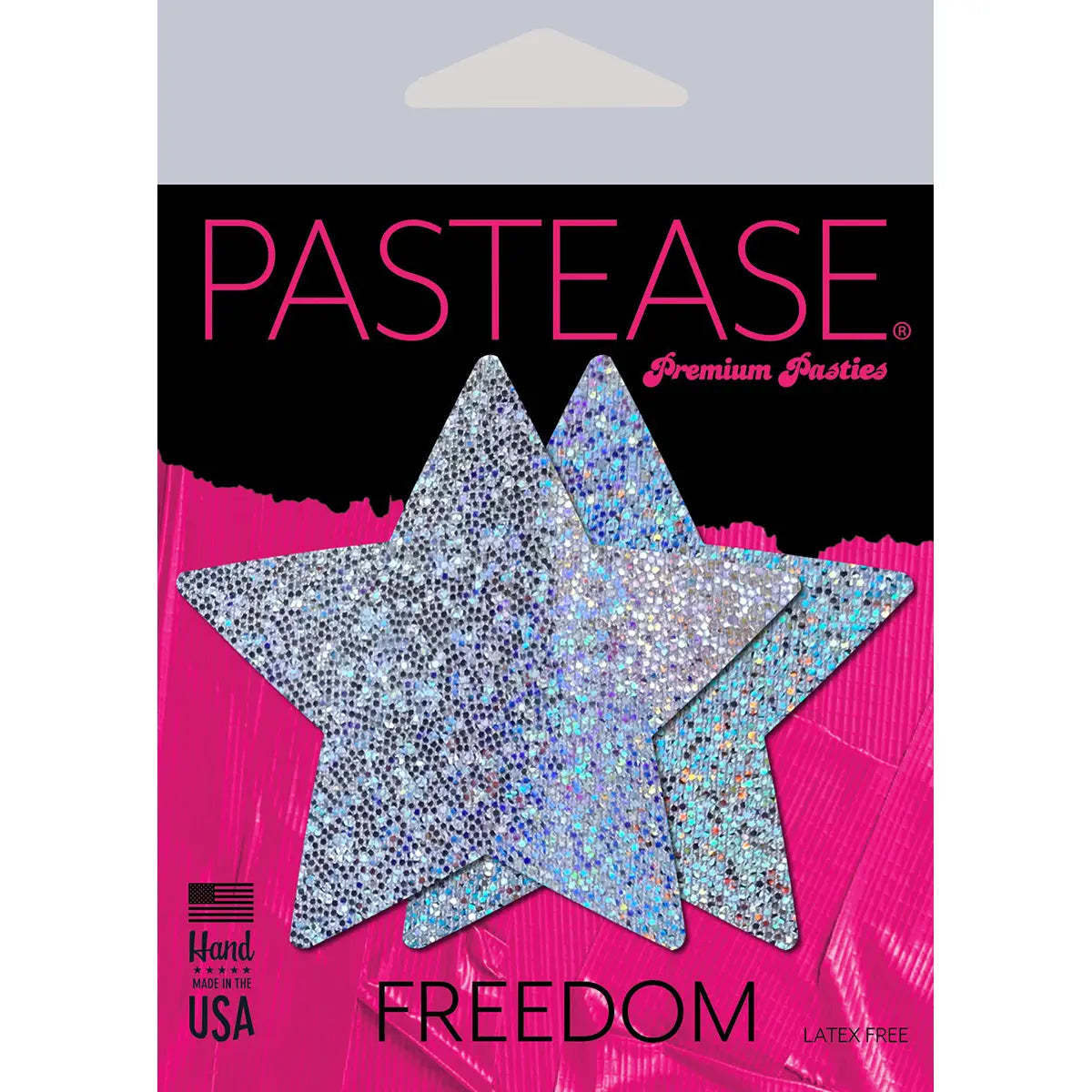 Pastease Stars Silver Glitter Pastease