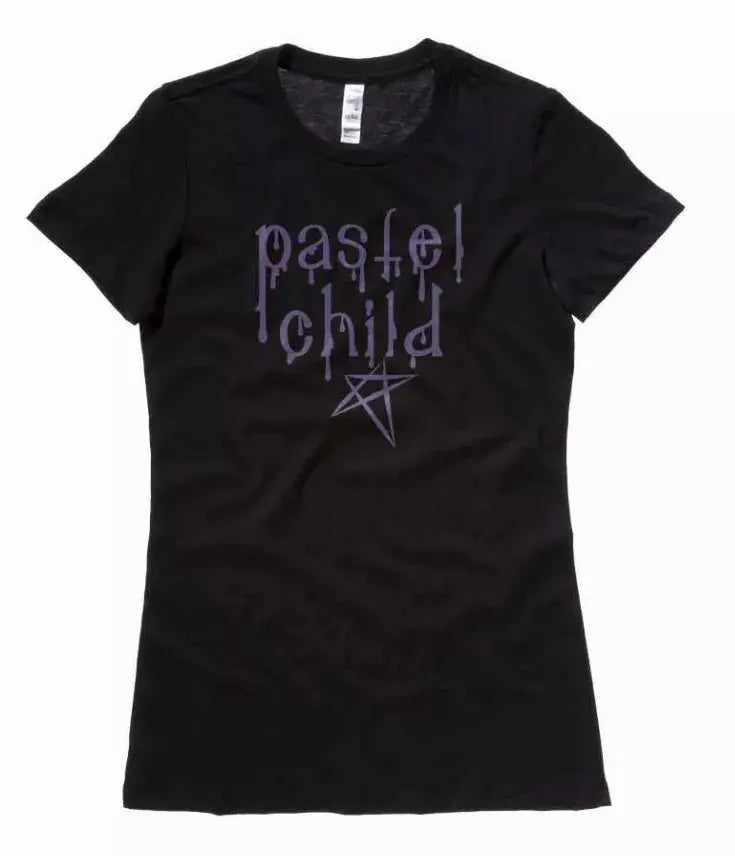 "Pastel Child" Pastel Goth Women's T-Shirt Gesshoku Designs