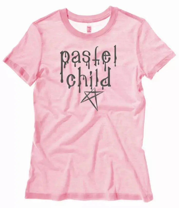 "Pastel Child" Pastel Goth Women's T-Shirt Gesshoku Designs