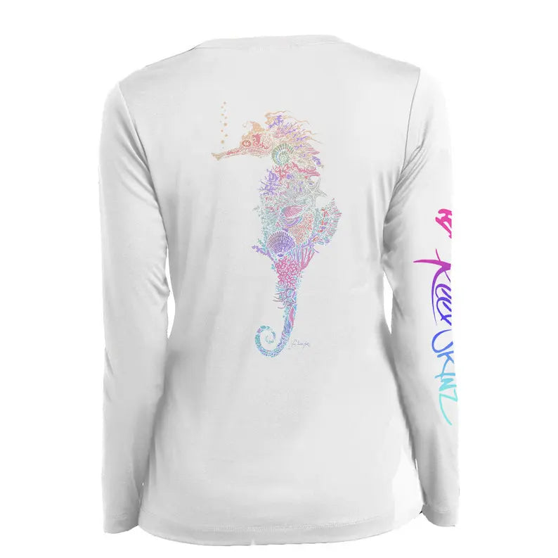 Pastel Seahorse by Brian Kalt ReelSkinzz