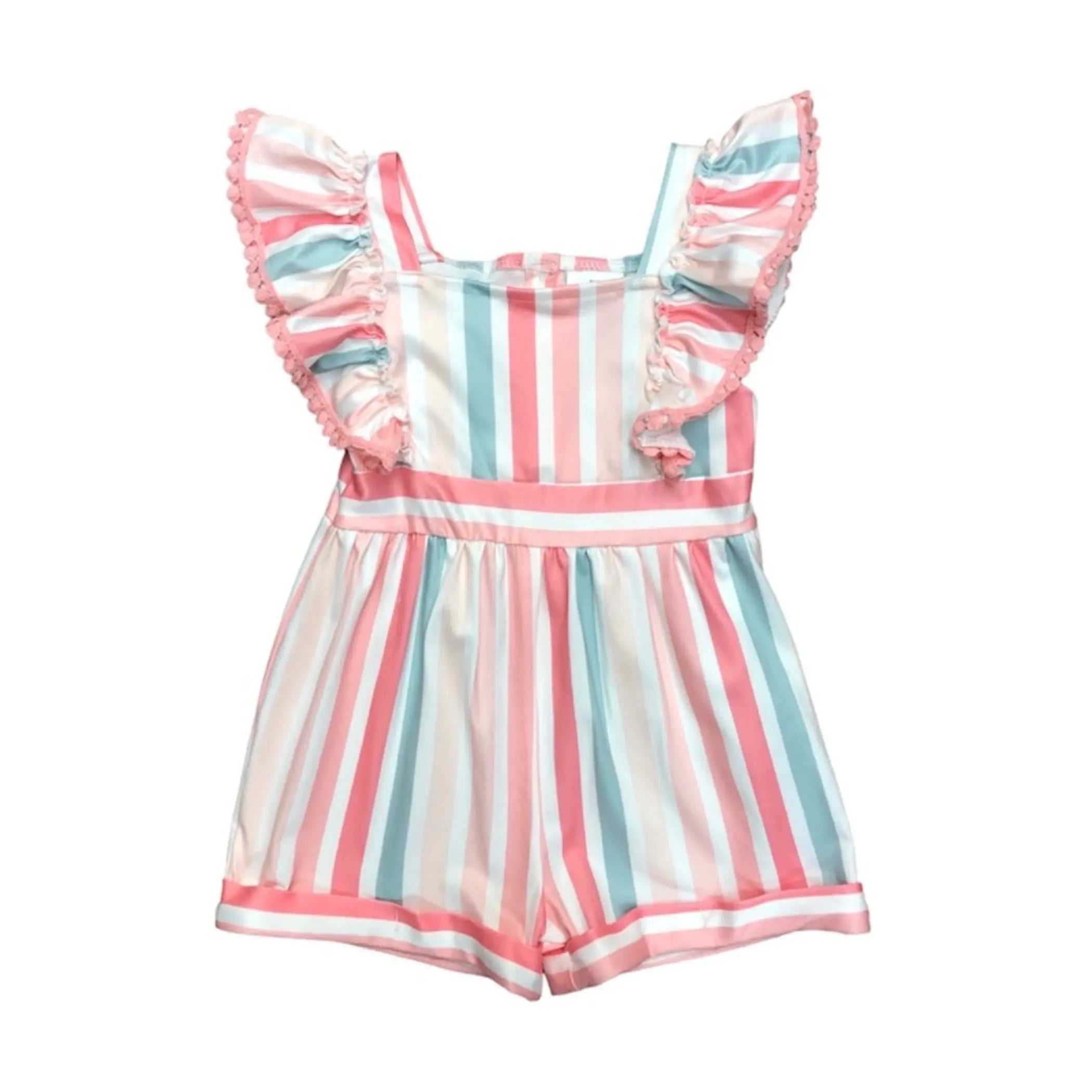 Pastel Striped Romper Melina & Me