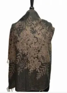 Pattern Pashmina Black Pattern Pashmina