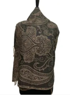 Pattern Pashmina Black Pattern Pashmina