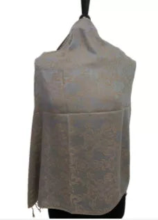 Pattern Pashmina Grey Pattern Pashmina