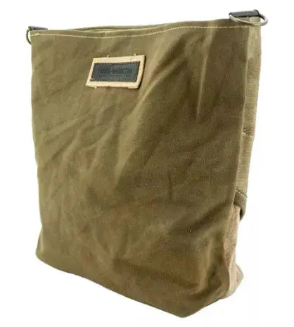 Peace Sign Recycled Military Tent Crossbody Vintage Addiction