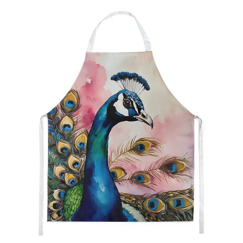 Peacock Apron Caroline's Treasures