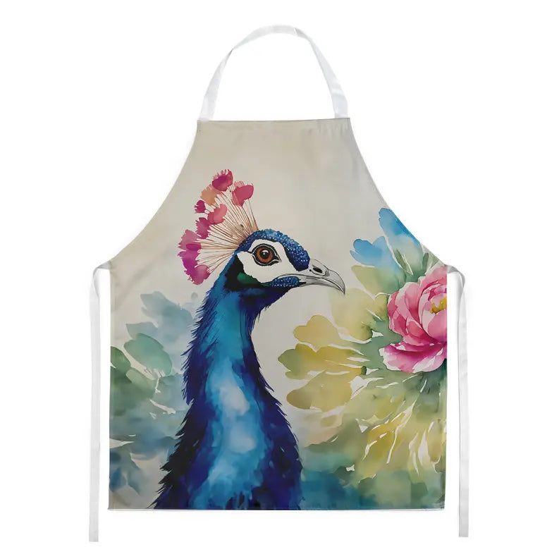 Peacock Apron Caroline's Treasures