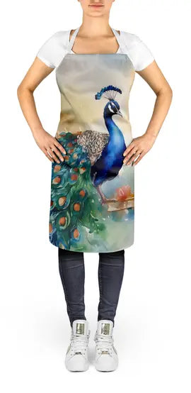 Peacock Apron Caroline's Treasures