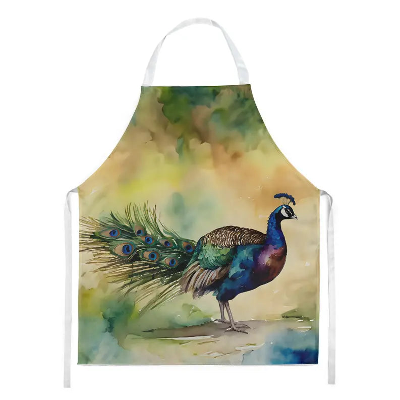 Peacock Apron Caroline's Treasures