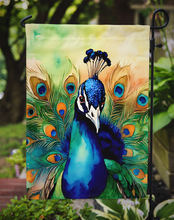 Peacock Garden Flag Caroline's Treasures