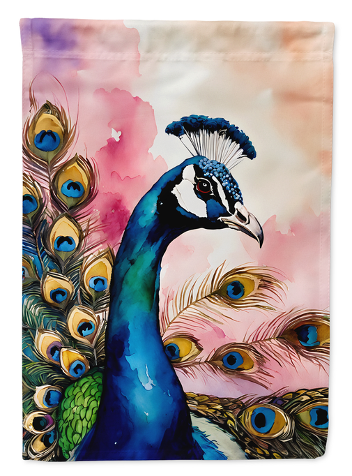 Peacock Garden Flag Caroline's Treasures