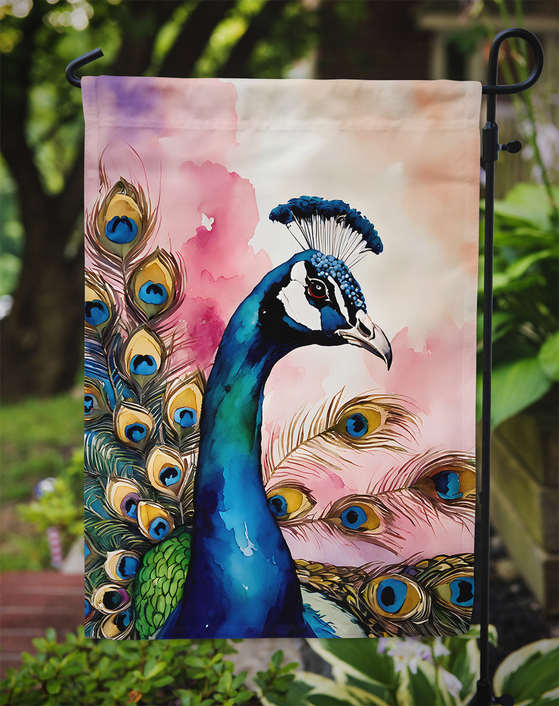 Peacock Garden Flag Caroline's Treasures
