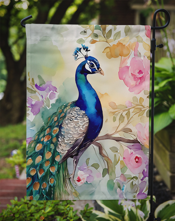 Peacock Garden Flag Caroline's Treasures