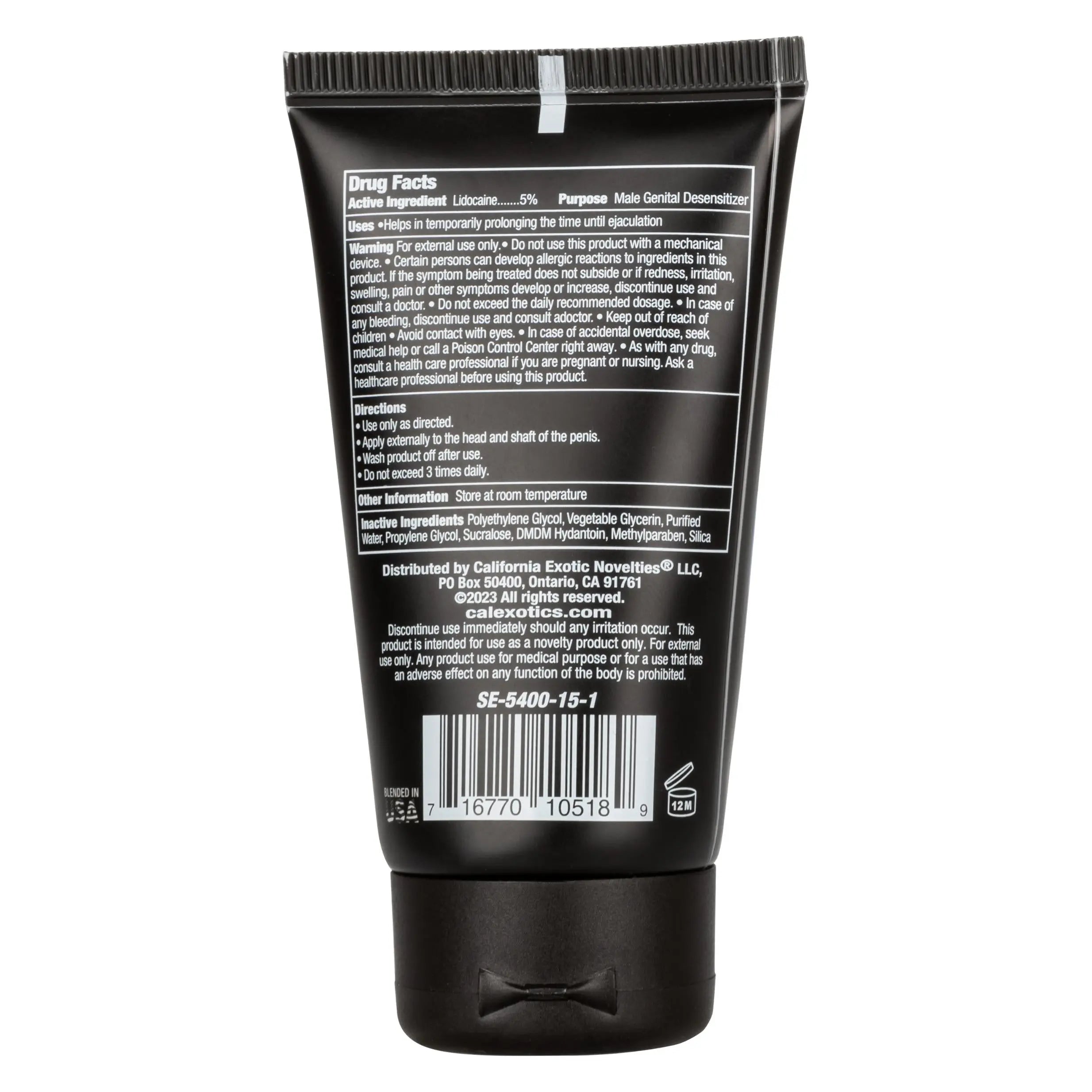Peak Desensitizing Cream 2 Oz CalExotics