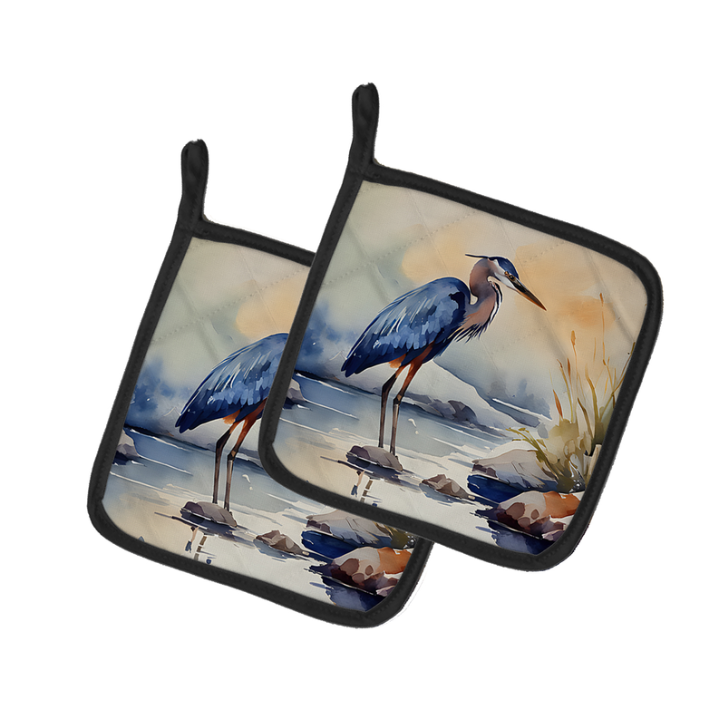 Pelican Pair of Pot Holders Caroline's Treasures