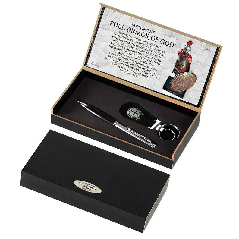 Pen/Key Armor Of God Metal/Vinyl Dicksons Inc