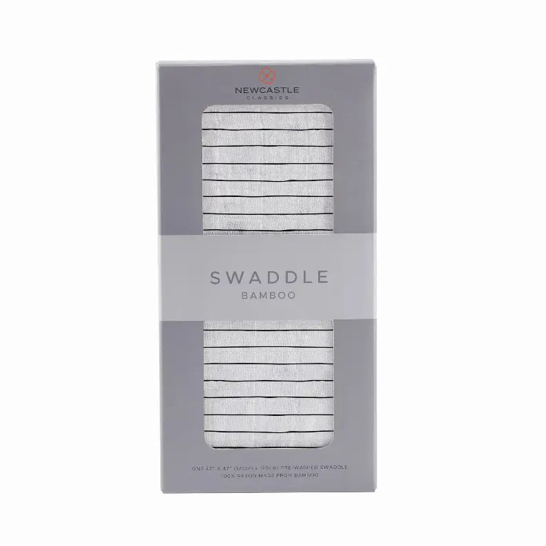 Pencil Stripe Swaddle Newcastle Classics