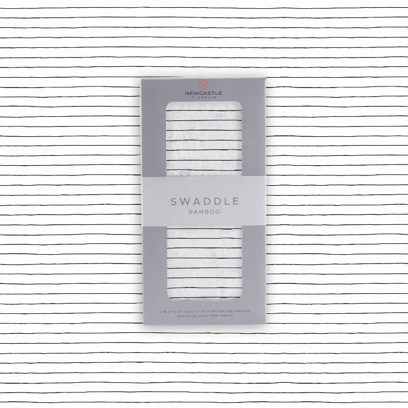Pencil Stripe Swaddle Newcastle Classics