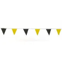 Pennant Banner Flags, 60 ft., Yellow/Bla MUTUAL INDUSTRIES INC.