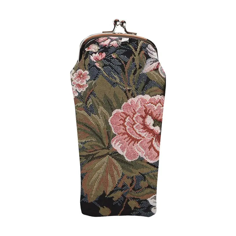 Peony Glasses Sunglasses Pouch Case Signare USA