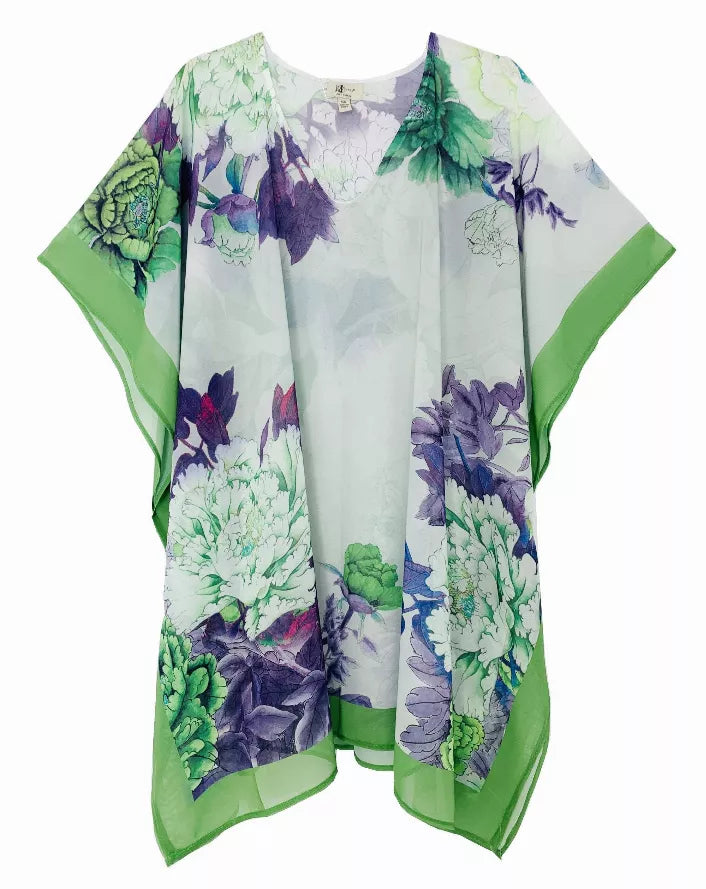 Peony V-Neck Tunic JC Sunny Fashion