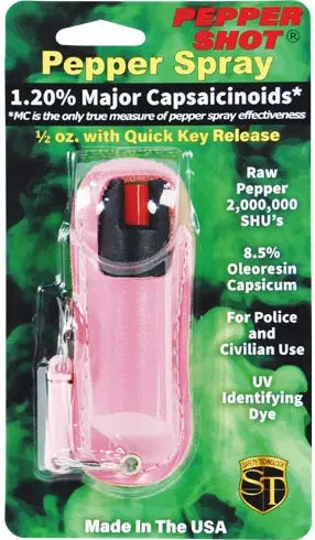 Pepper Shot 1.2% MC 1/2 oz Halo Holster Safety Technology