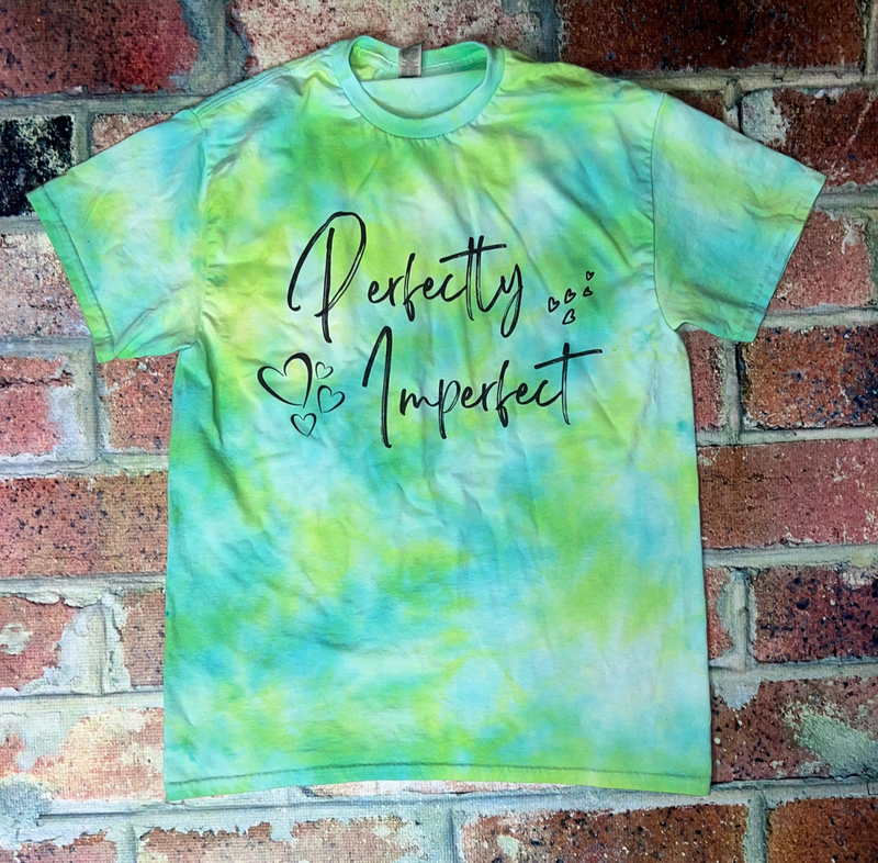 Perfectly Imperfect Tie Dye Graphic Tee The Blended Owl