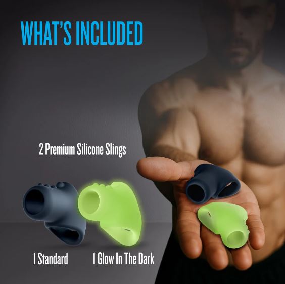 Performance Plus Flare 2 Cocksling Set Glow In The Dark Blush Novelties