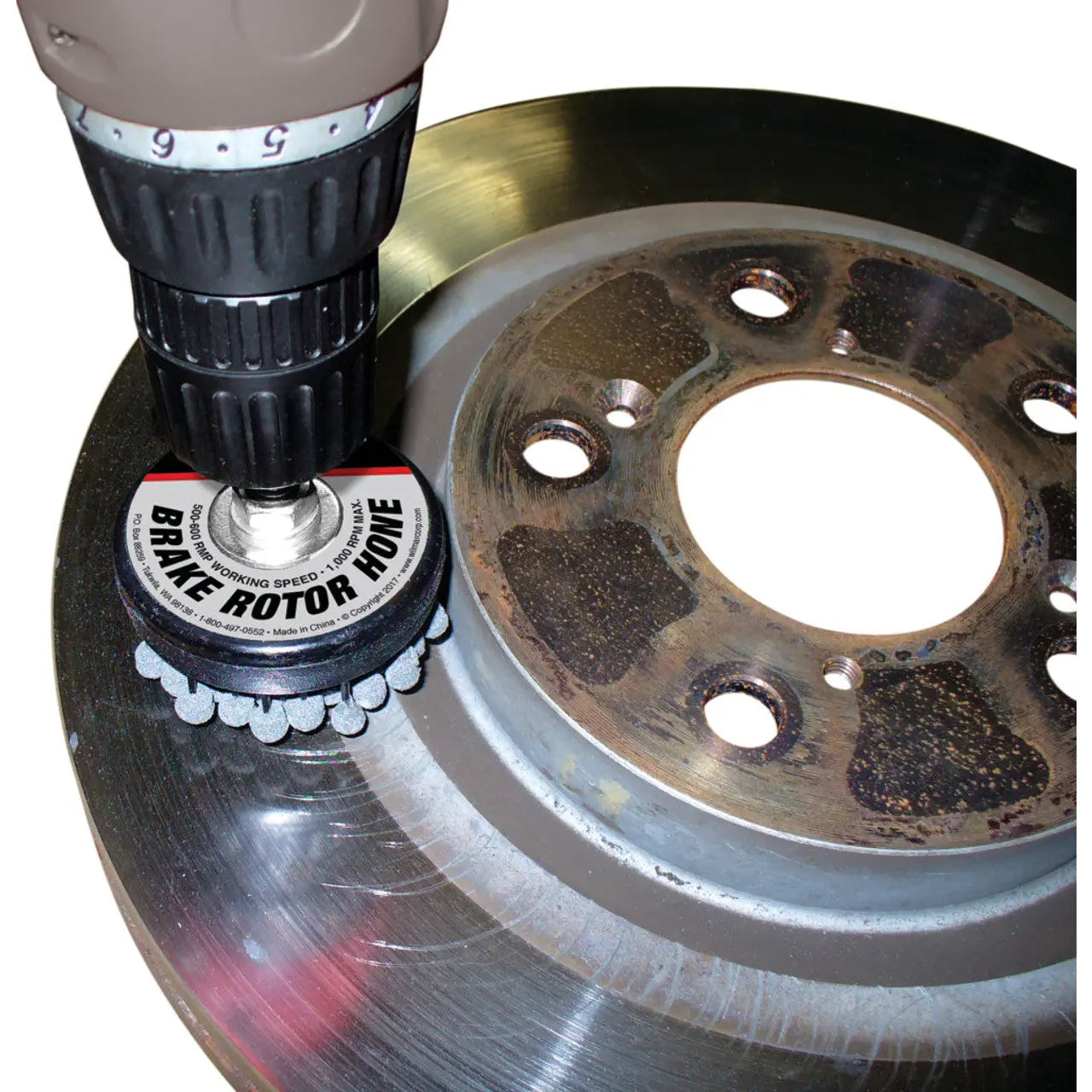 Performance Tool 2-1/2-inch Brake Rotor Hone PERFORMANCETOOL