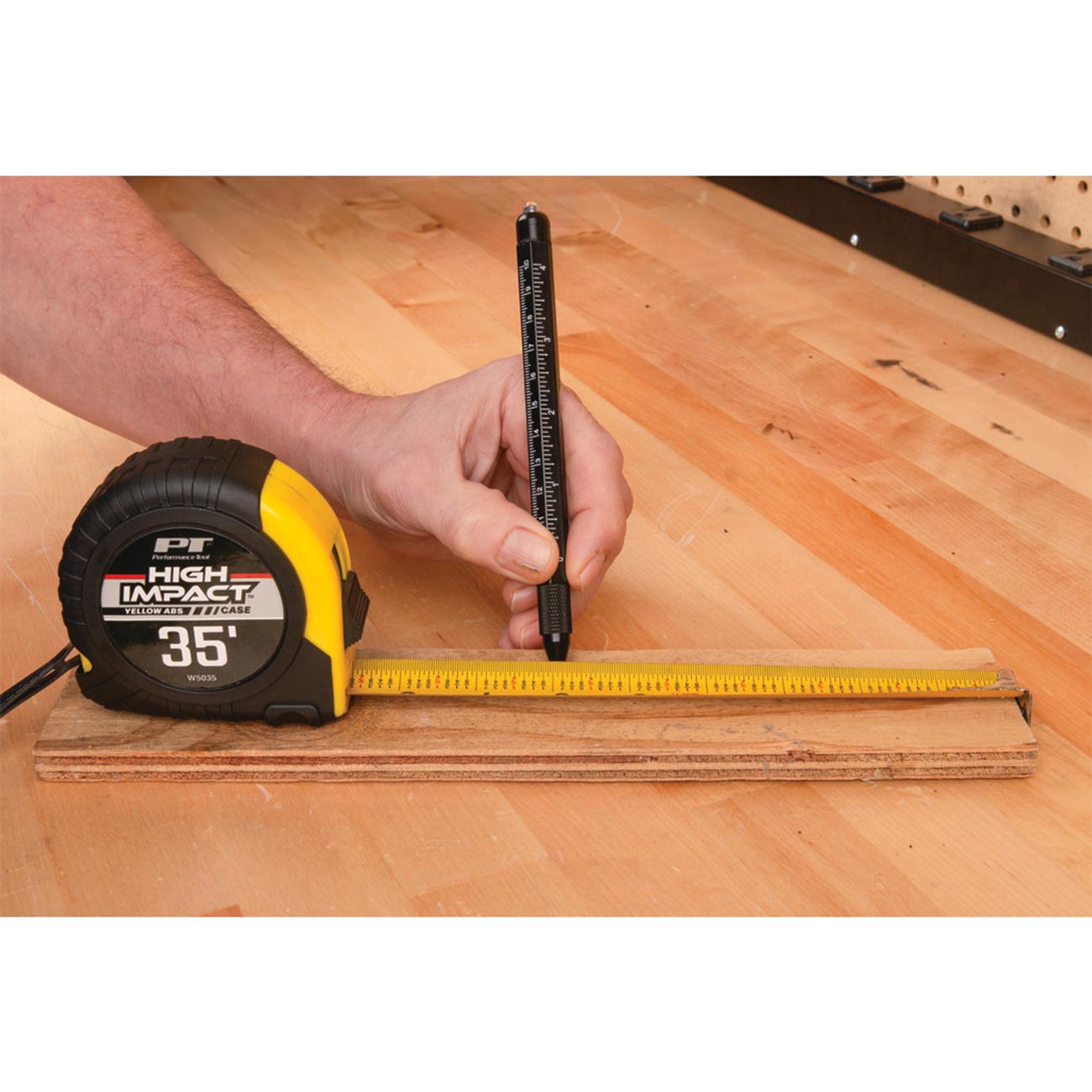 Performance Tool Sae Tape Measure: 35-foot X 1" Wide Blade PERFORMANCETOOL