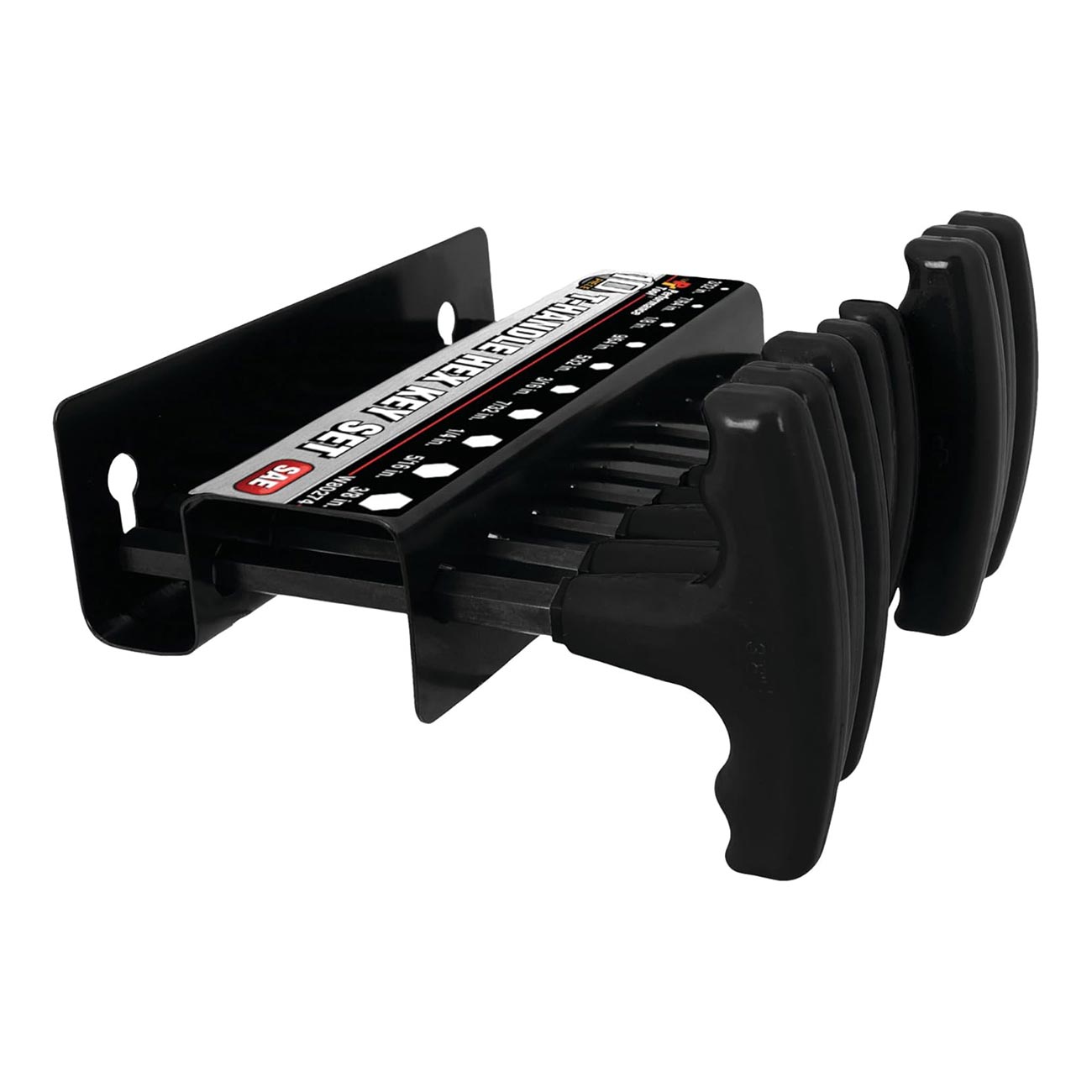 Performance Tool Soft Grip Dual Drive Sae Hex T-handle Set (10 Piece) PERFORMANCETOOL