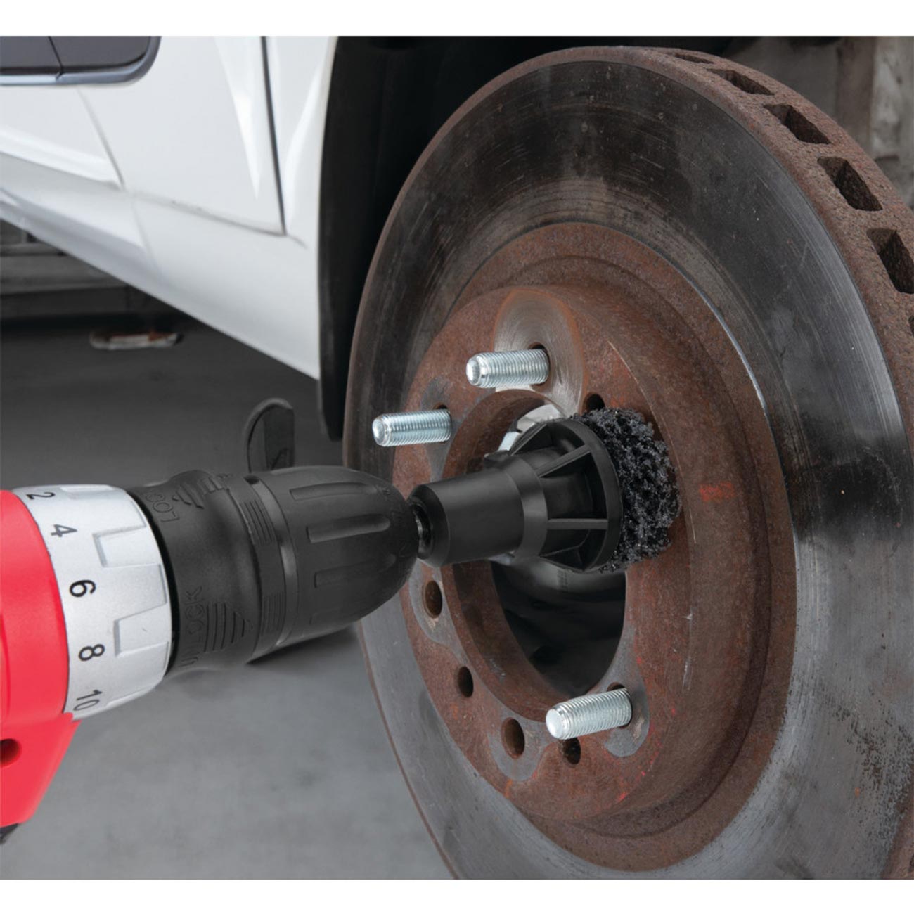 Performance Tool Wheel Hub Resurfacing Kit (6-piece) PERFORMANCETOOL