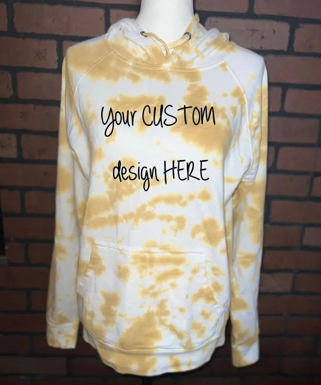 Personalized Tie Dyed Hoodie or Sweatshirt The Blended Owl