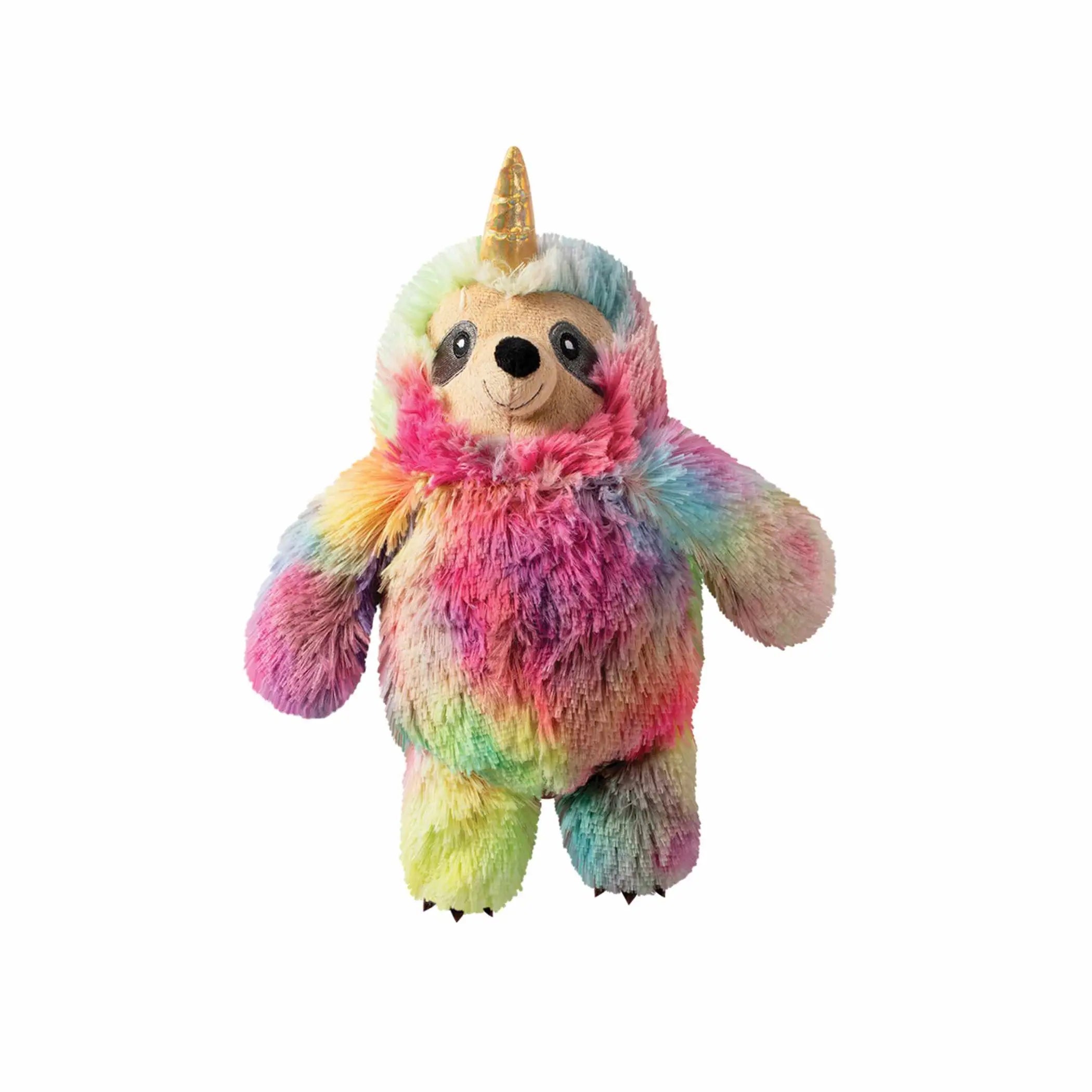 PetShop by Fringe Studio Confetti Betti Slothicorn Plush Dog Toy PetShop by Fringe Studio