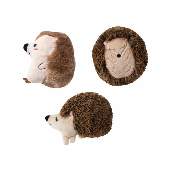 PetShop by Fringe Studio Hedgehogs Plush Dog Toy Set Small 3pc PetShop by Fringe Studio