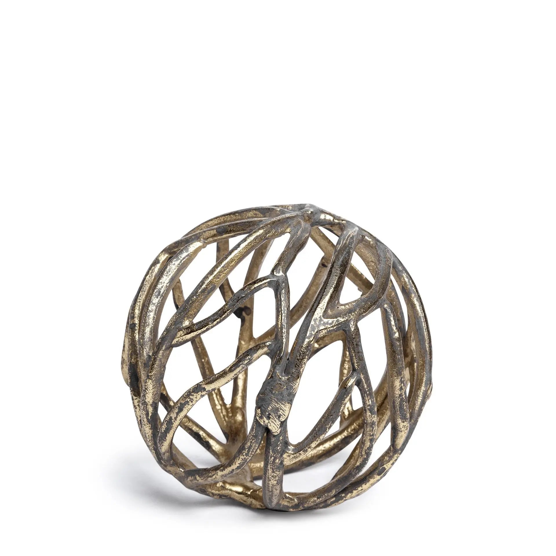 Petite Gold Metal Tree Branch Sculpture Homeroots Home Decor