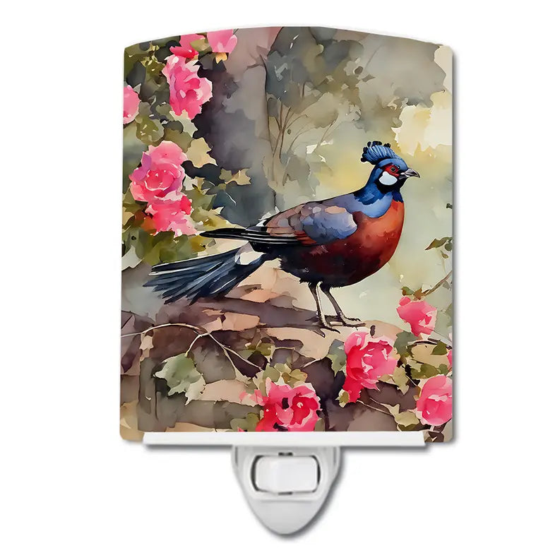 Pheasant Ceramic Night Light Caroline's Treasures