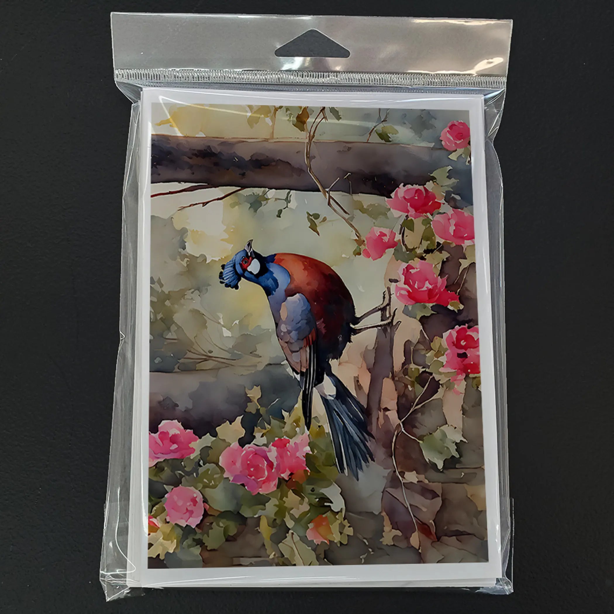 Pheasant Greeting Cards Pack of 8 Caroline's Treasures