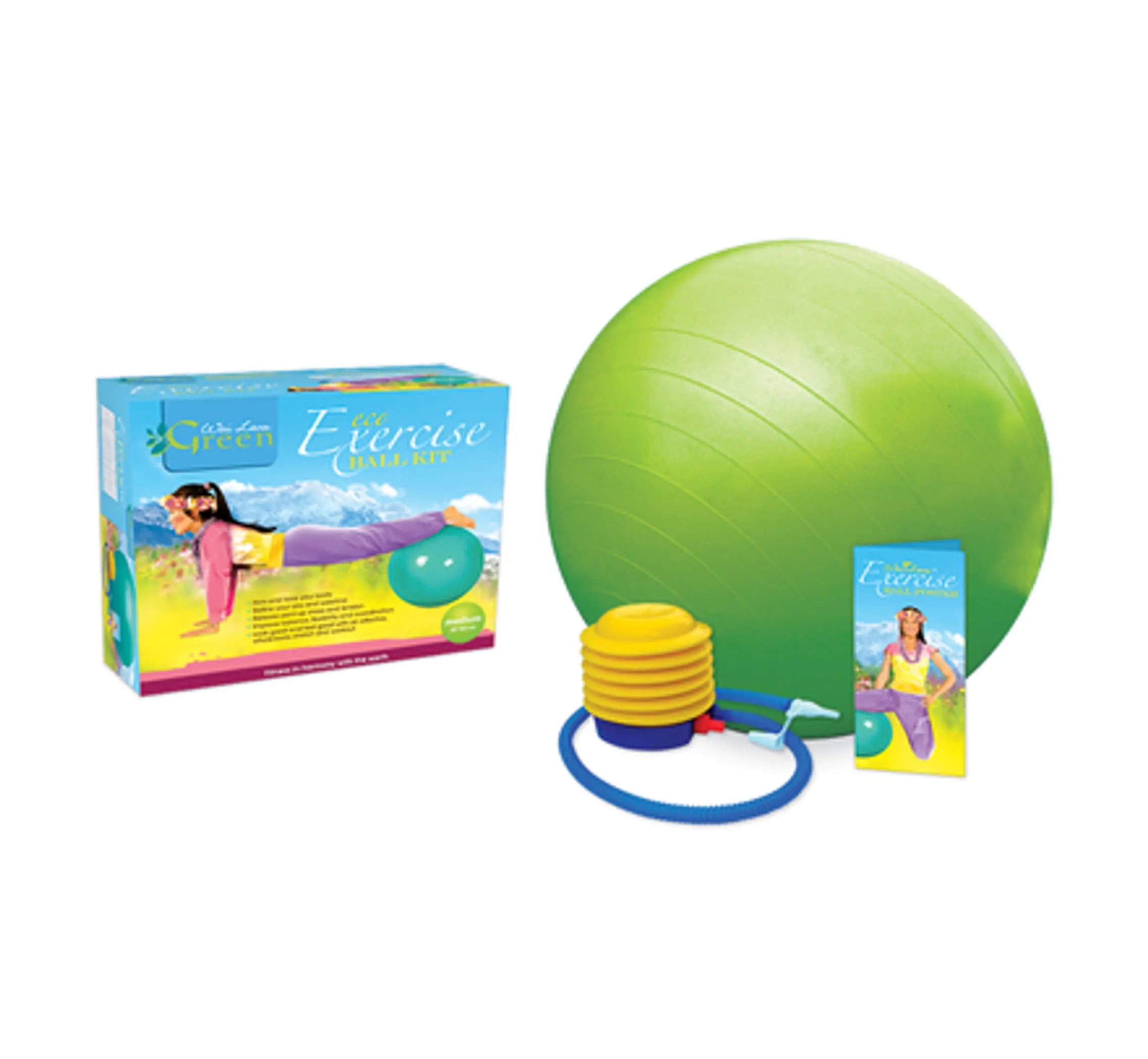 Pilates Yoga Eco Ball Kit With Choose of Accessory Wai Lana
