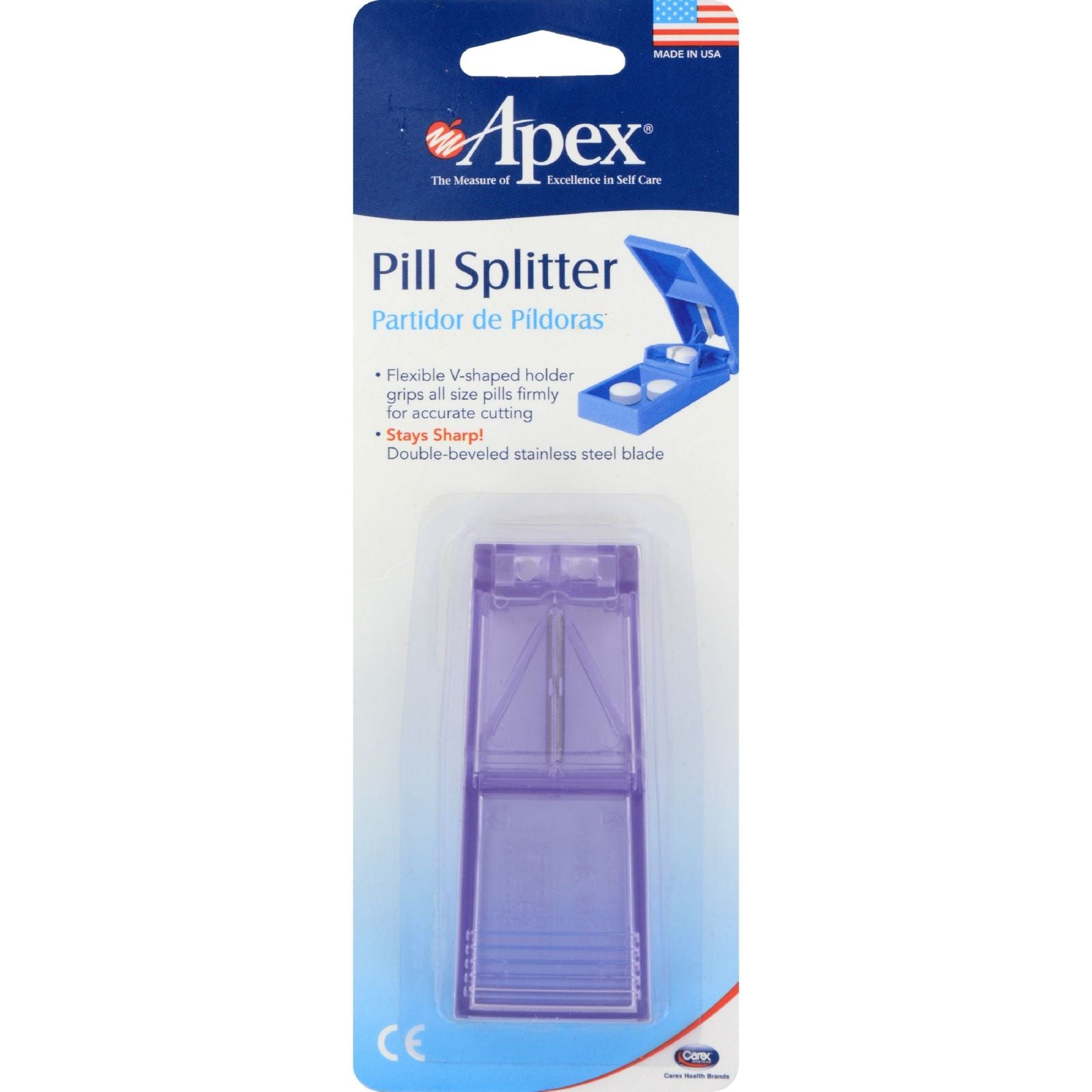 Pill Crusher Pill Splittler - Apex - Large - 1 Count Pill Crusher