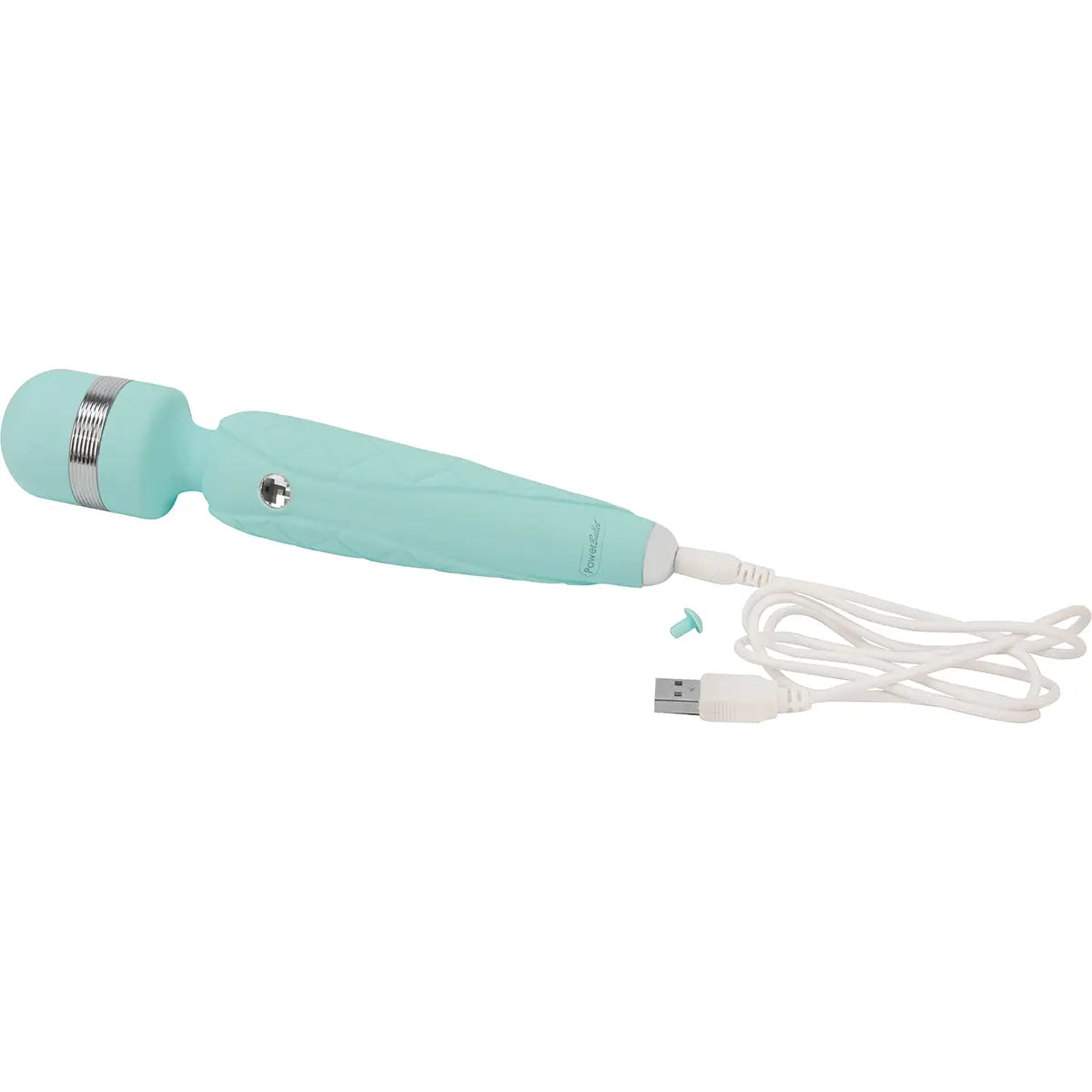 Pillow Talk Cheeky Wand -Teal BMS
