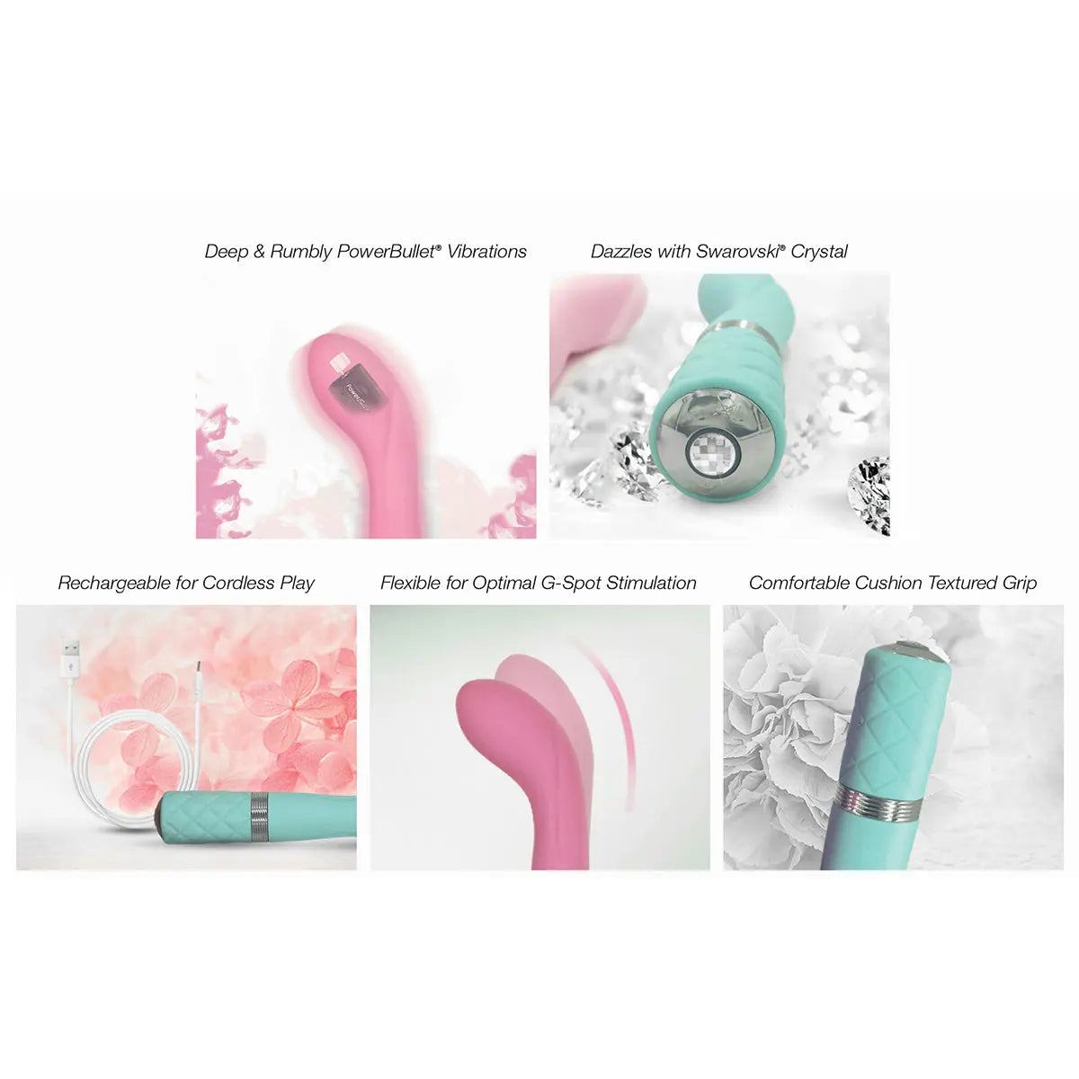 Pillow Talk Sassy G-Spot - Pink - GreatEagleInc